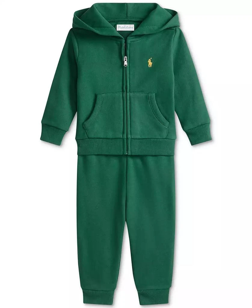 Ralph Lauren Baby Boys Fleece Hoodie 
Pant Set 1