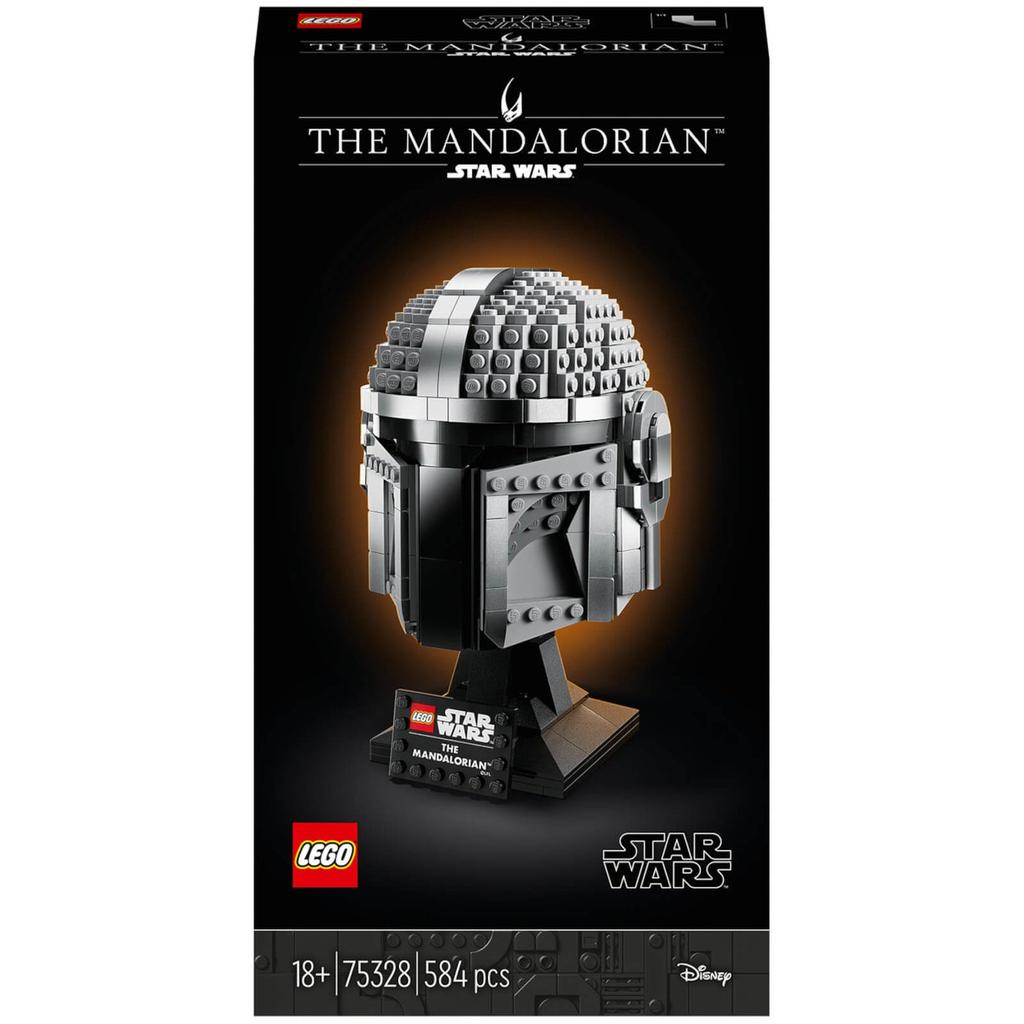 LEGO LEGO Star Wars: The Mandalorian Helmet Model Adult Set (75328)