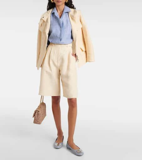 Tory Burch Claire leather ballet flats 2