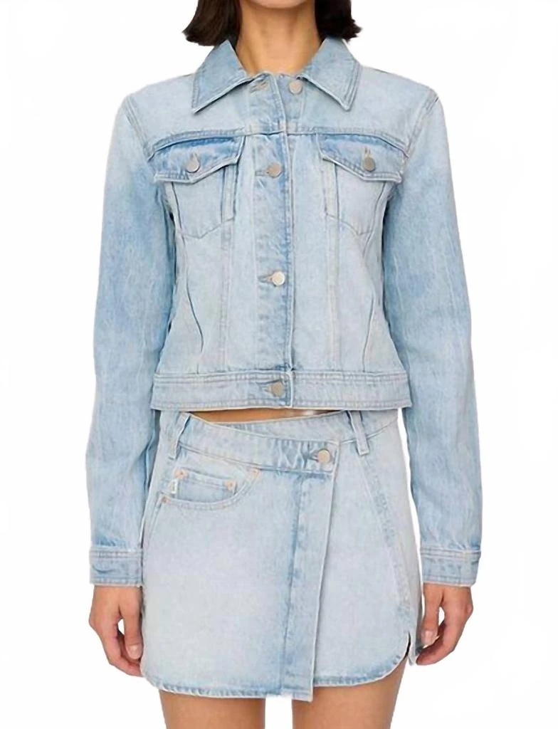 DL1961 - Women
s Women
s Classic Denim Jacket In Fountain