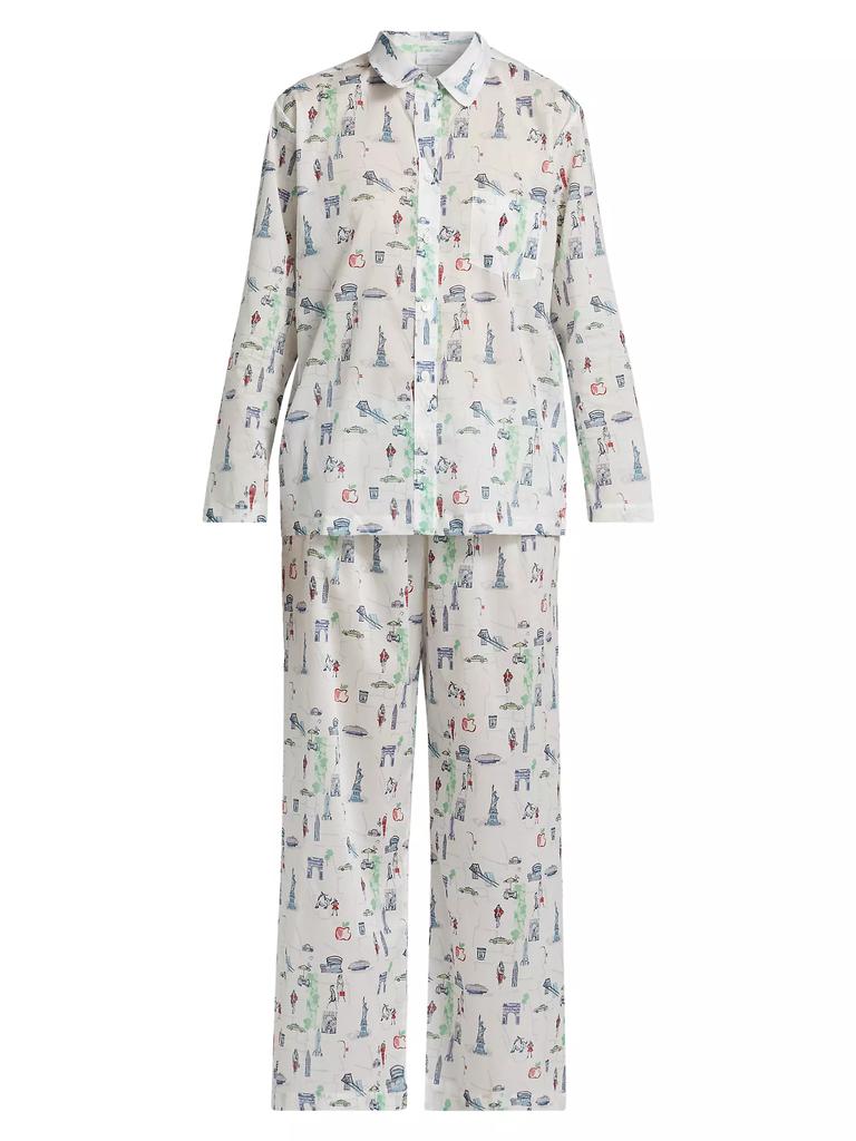 Pour Les Femmes New York Cotton Pajamas