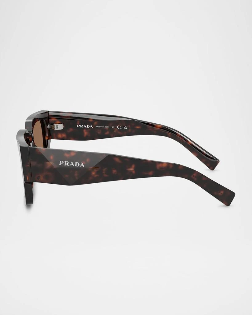 Prada Men's PR B17S Rectangular Sunglasses 2