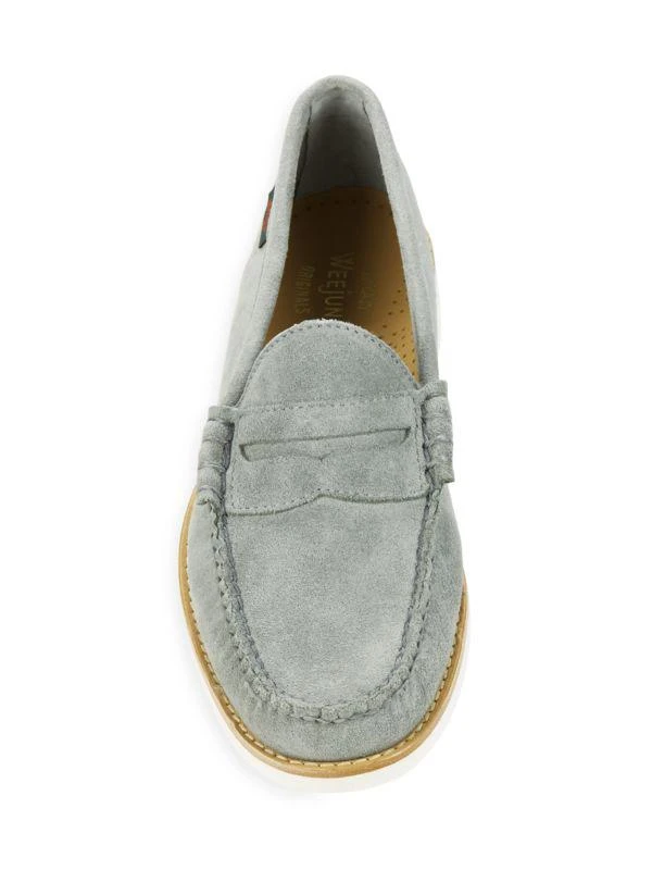 G.H. Bass Larson Suede Penny Loafers 5