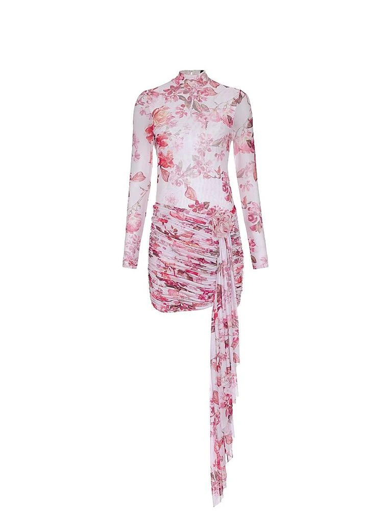 PatBO Romantic Floral Haze Minidress 1