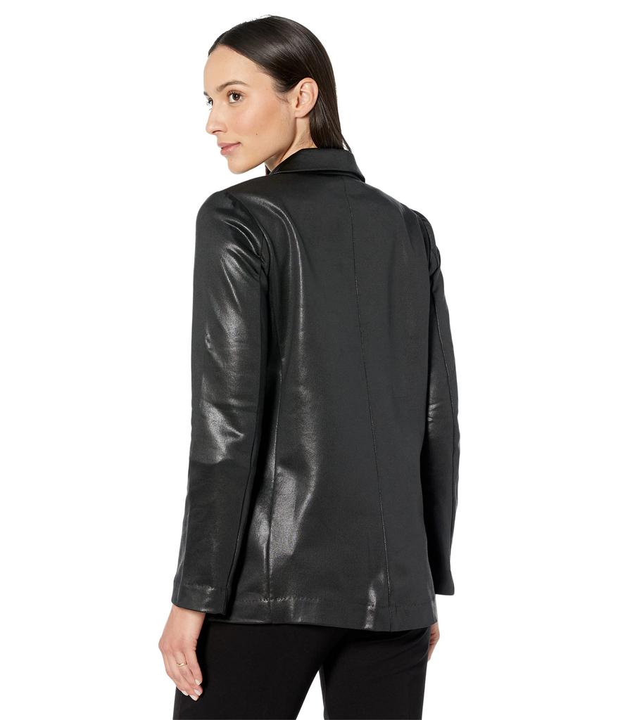 Elliott Lauren Trailblazer Coated French Terry Boyfriend Blazer