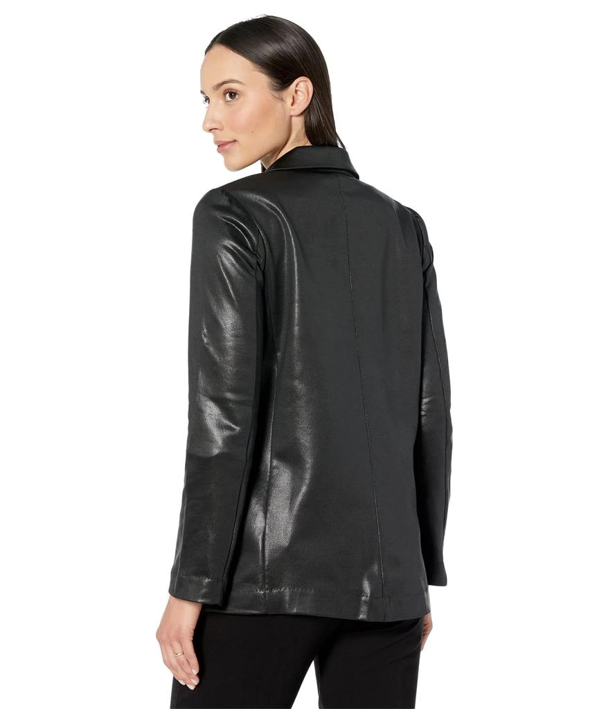 Elliott Lauren Trailblazer Coated French Terry Boyfriend Blazer 2
