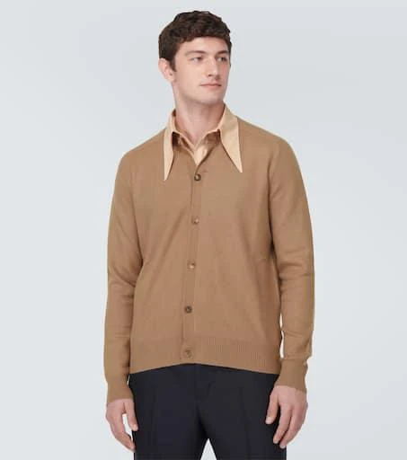 Prada Layered cashmere cardigan 3