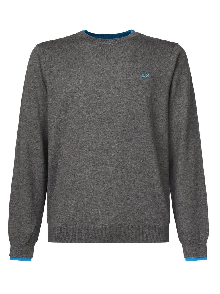 SUN 68 Sun 68 Logo Embroidered Crewneck Jumper
