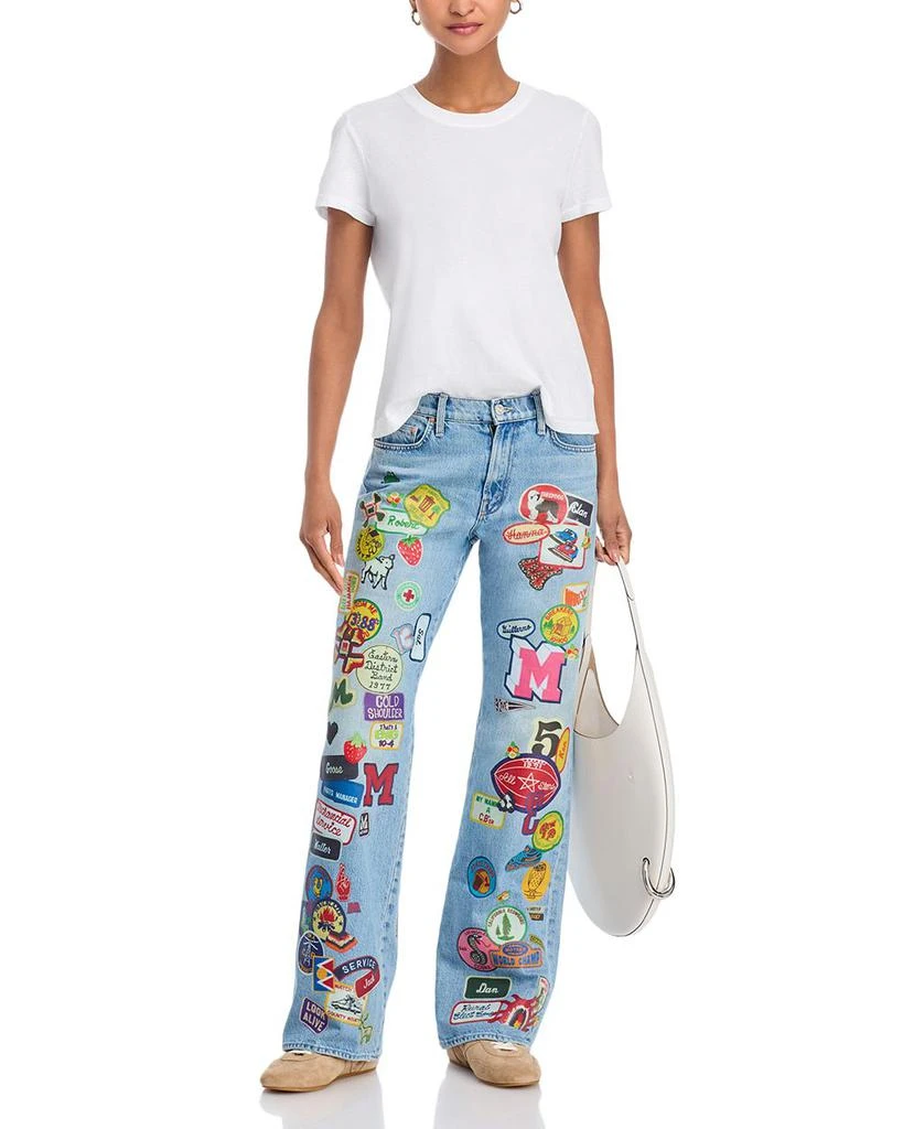 MOTHER The Bookie Sneak Jeans in Scout It Out 2