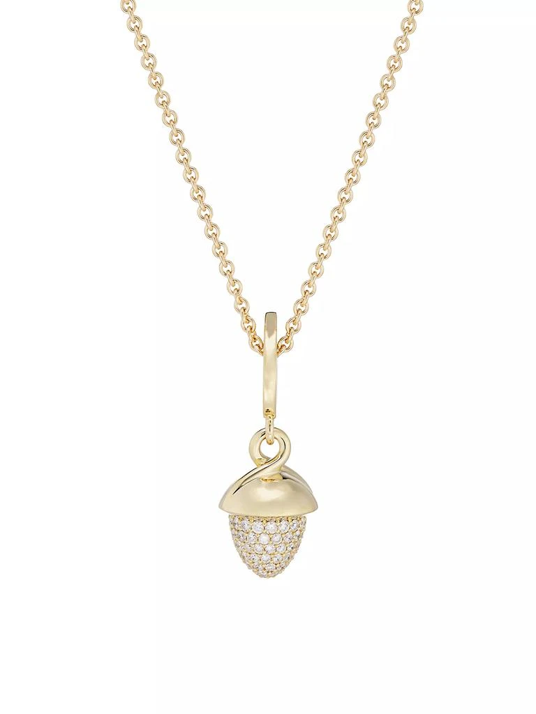 Tamara Comolli Mikado 18K Yellow Gold &amp; Diamond Pendant Necklace 1