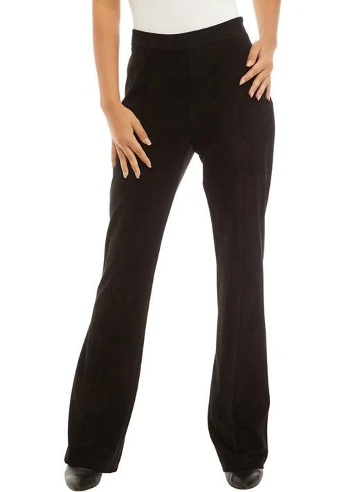 Truth Women's Faux Suede Flare Pants