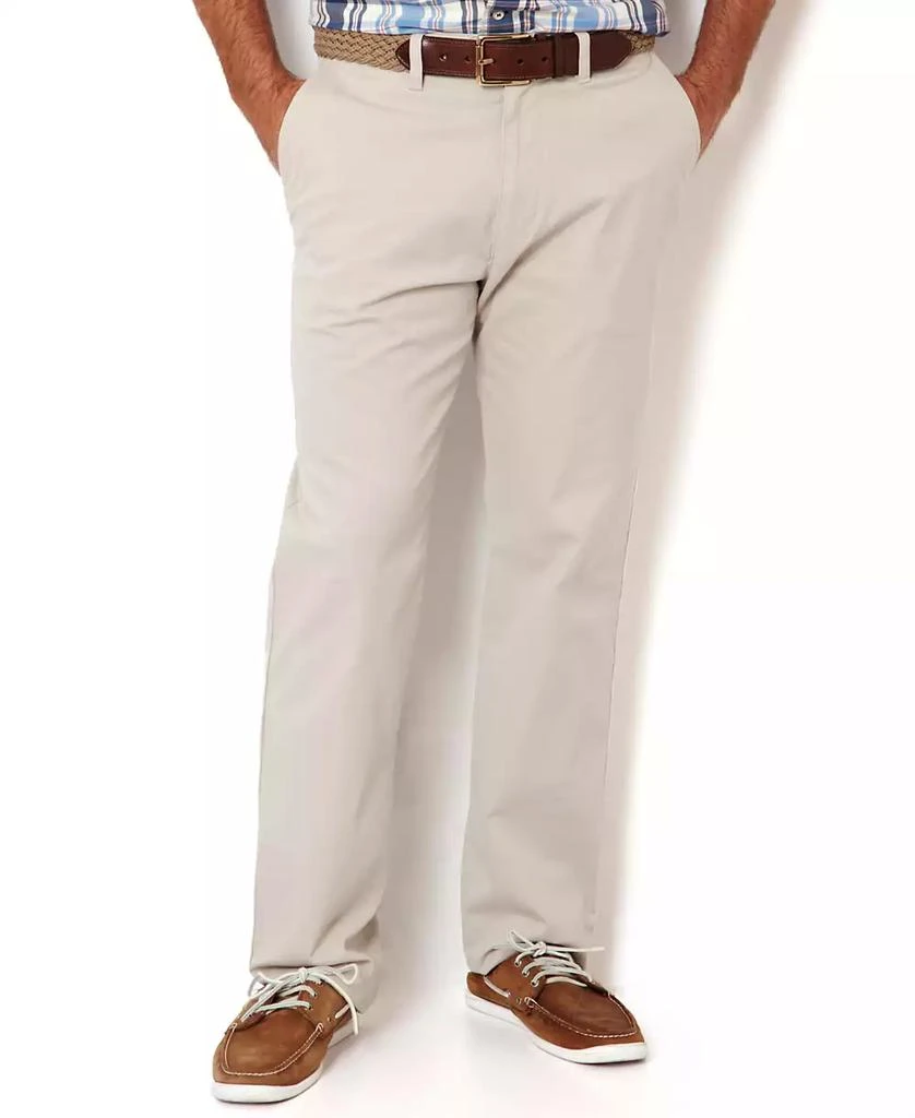 Nautica Classic-Fit Flat-Front Lightweight Beacon Pants 1
