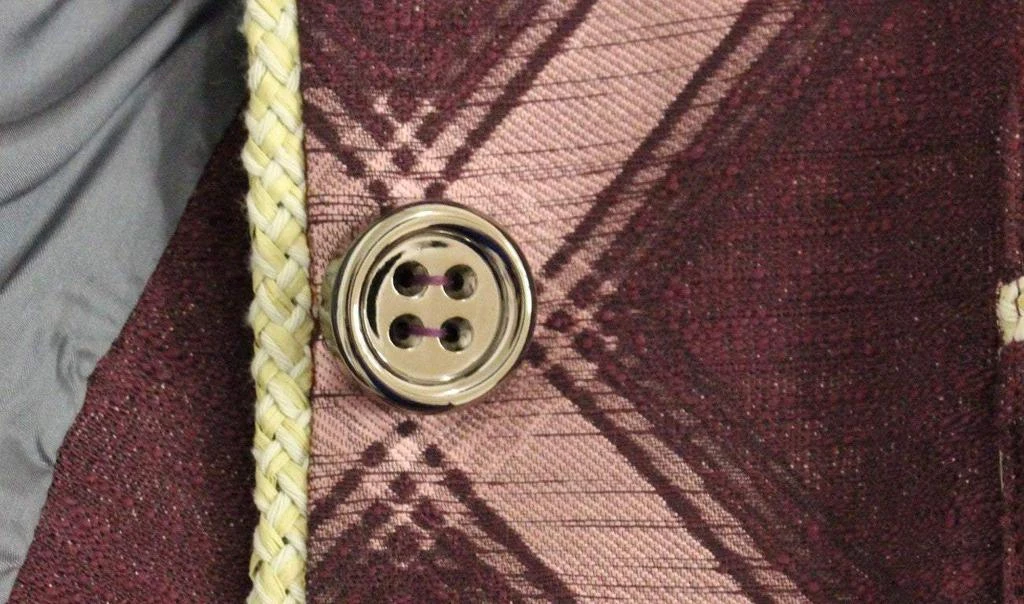 House of Holland House of Holland Purple checkered blazer jacket 4