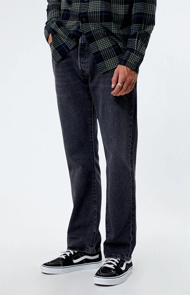 Levi's Black 501 Original Fit Jeans 2