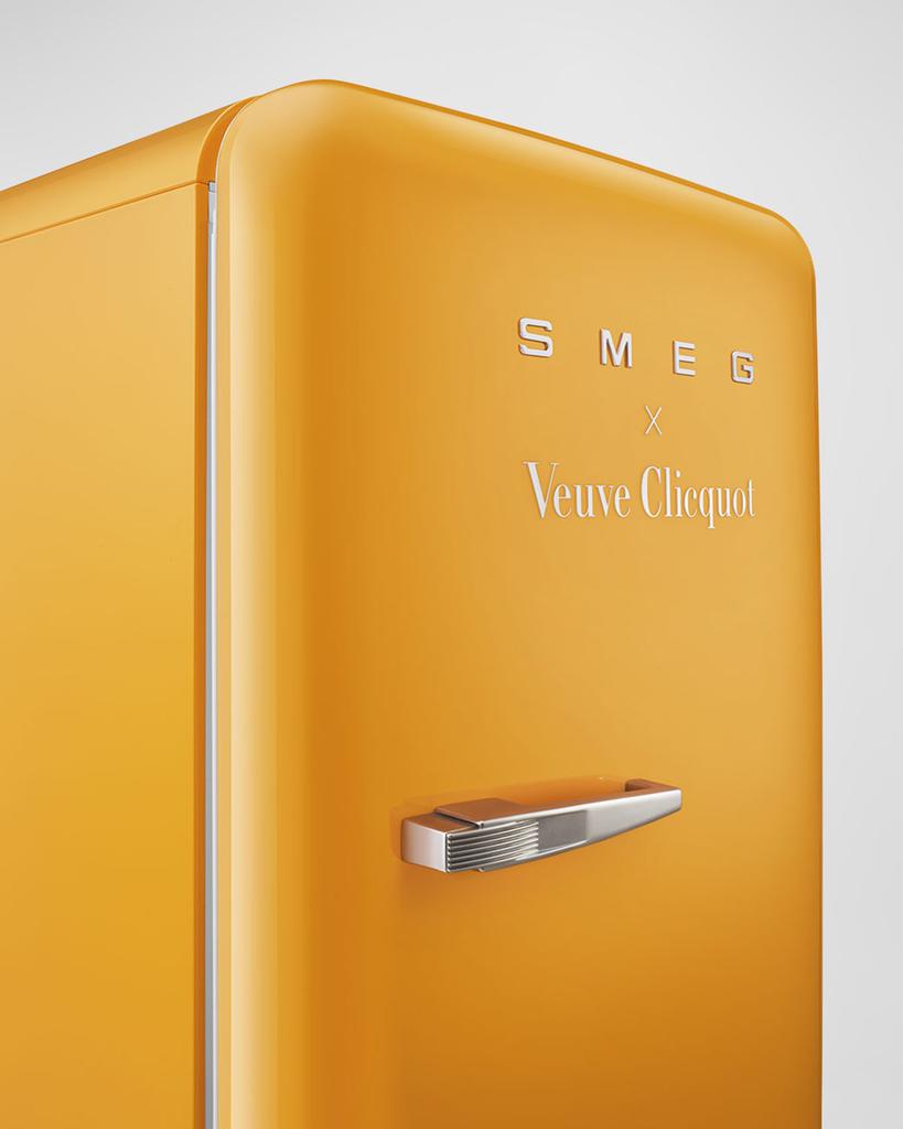 Smeg x Veuve Clicquot FAB28 Retro-Style Refrigerator