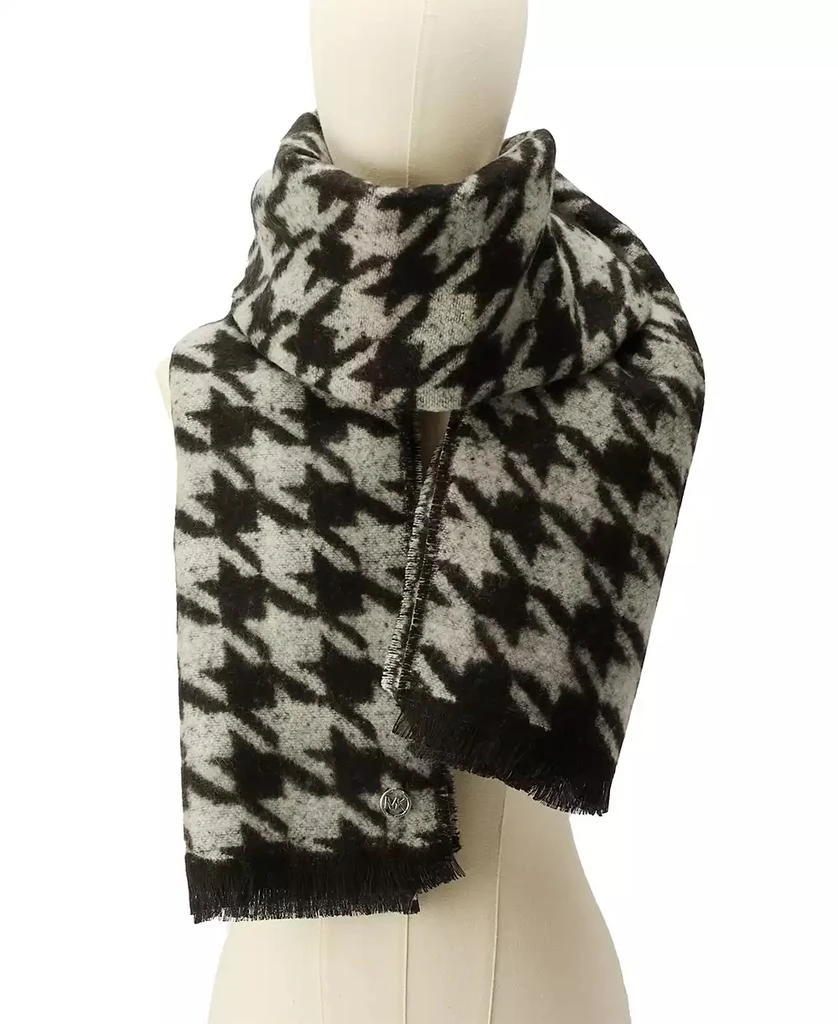 Michael Kors MICHAEL Women's Houndstooth Wrap Scarf 3