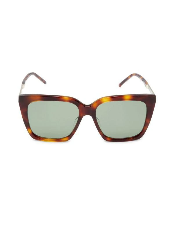 Yves Saint Laurent 56MM Cat Eye Sunglasses 1