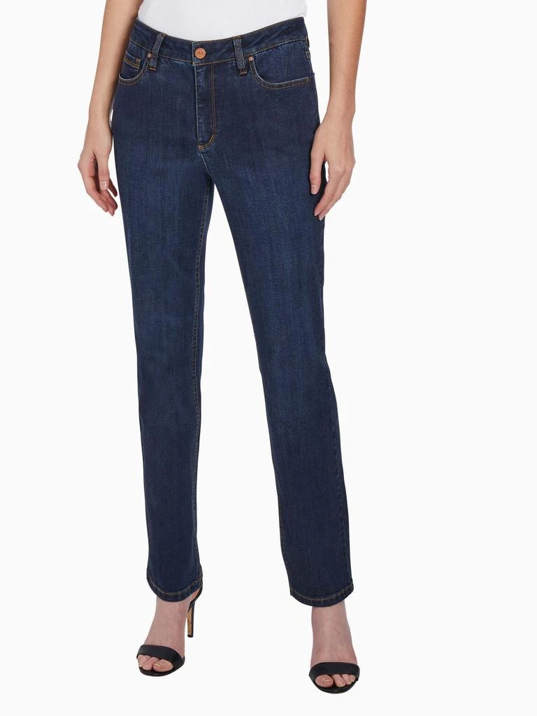 JONES NEW YORK Lexington Straight Leg Jeans 1