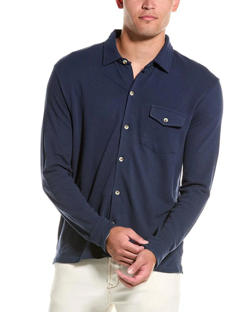 Sovereign Code Nick Dobby Striped Button-Down Shirt 1