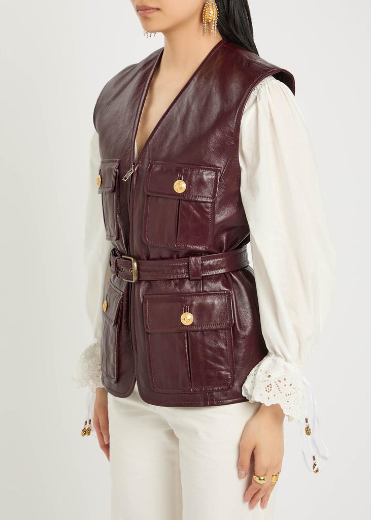 Chloé Leather gilet
