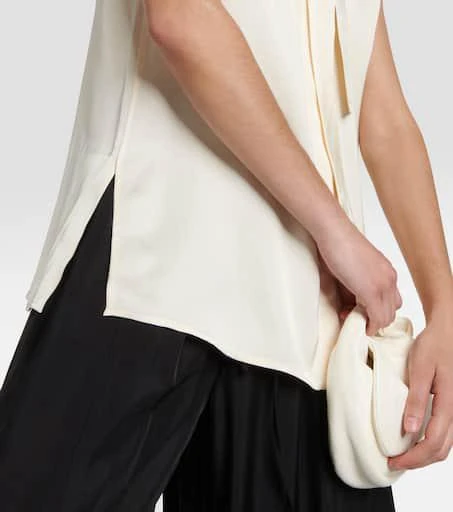 Jil Sander Satin sleeveless blouse 5
