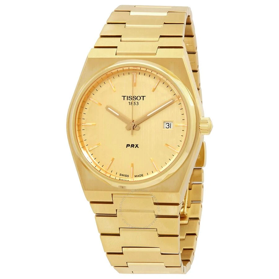 Tissot PRX Quartz Champagne Dial Men's Watch T137.410.33.021.00 1