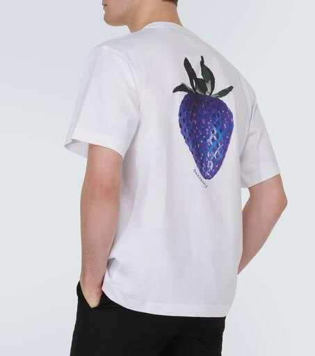 Burberry Printed cotton jersey T-shirt 5