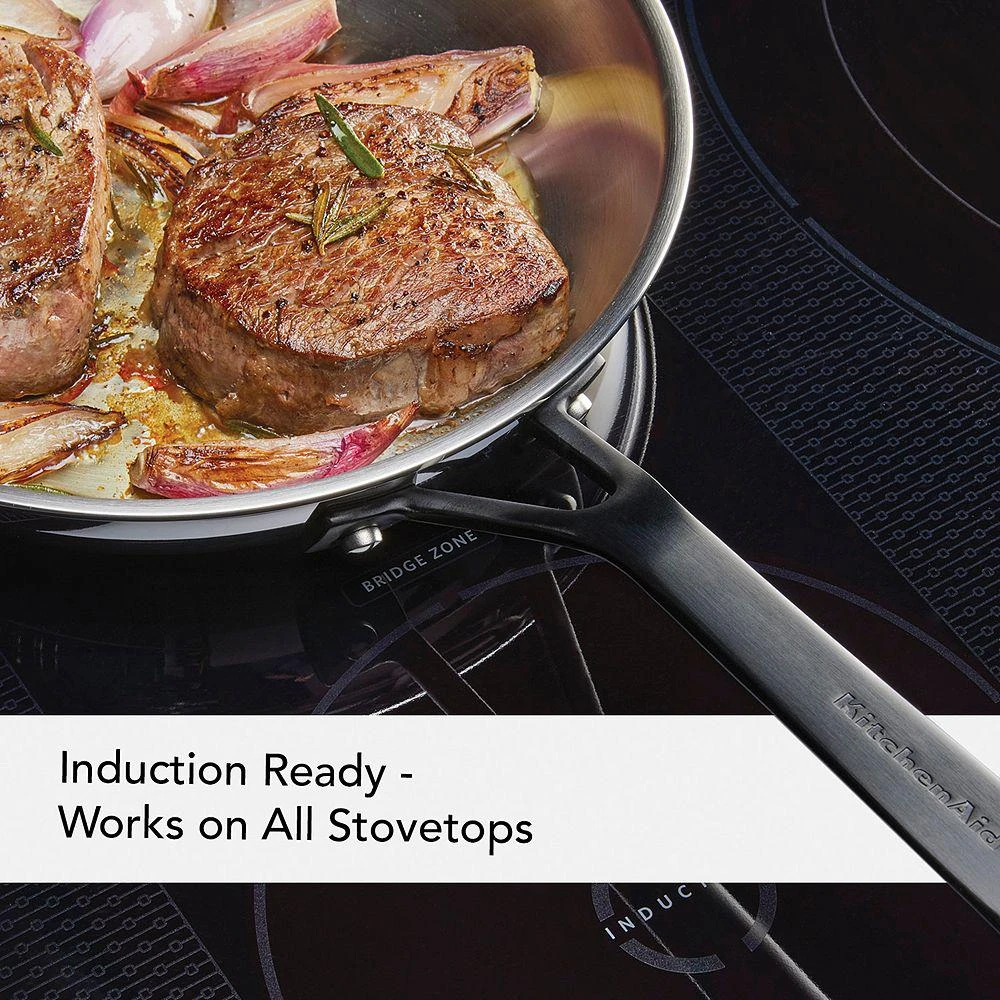 KitchenAid 12.25" Open Frying Pan 9