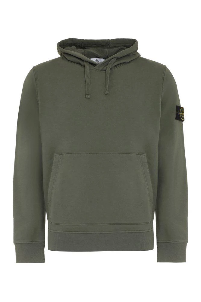 Stone Island Stone Island Logo Patch Drawstring Hoodie 1