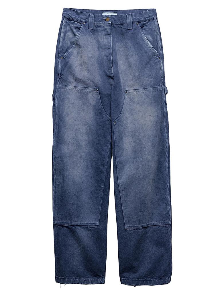 【プラダ・PRADA】Five-pocket velvet denim jeans Prada Five-Pocket Velvet Denim Jeans | Saks Fifth Avenue