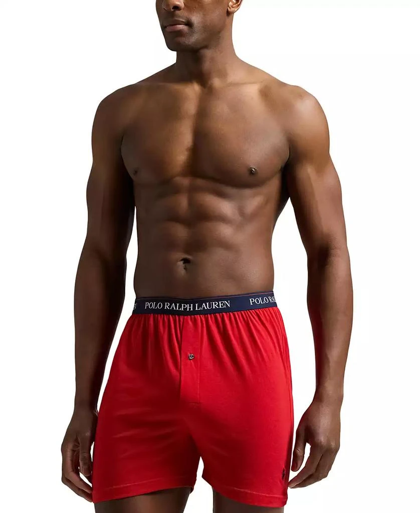Ralph Lauren Men's 6-Pk. Classic-Fit Cotton Knit Boxer Briefs 3