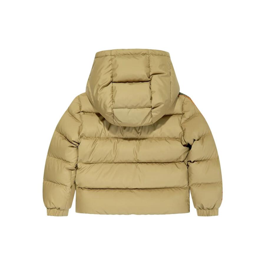 Moncler Kids Benton Hooded Down Jacket