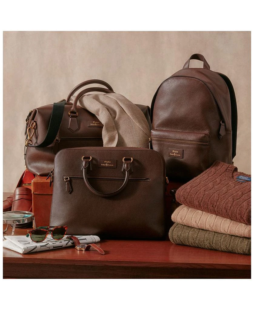 Ralph Lauren Pebbled Leather Backpack 6