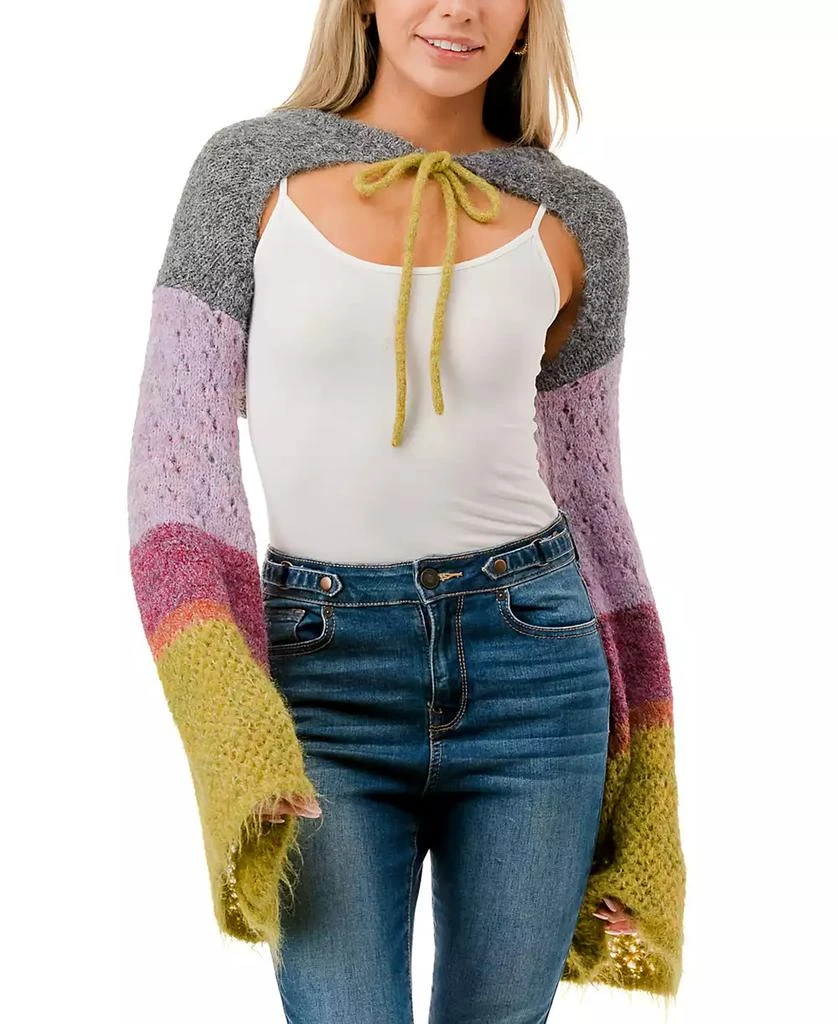 MARCUS ADLER Knit Bolero Shrug Wrap 1