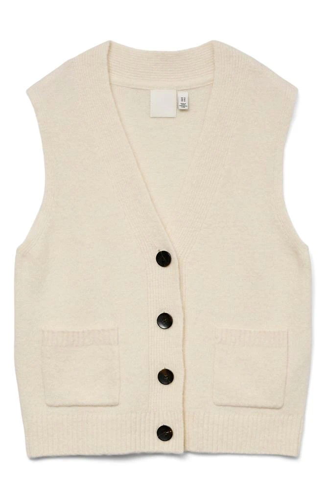 VERO MODA Clio V-Neck Button Front Vest 4