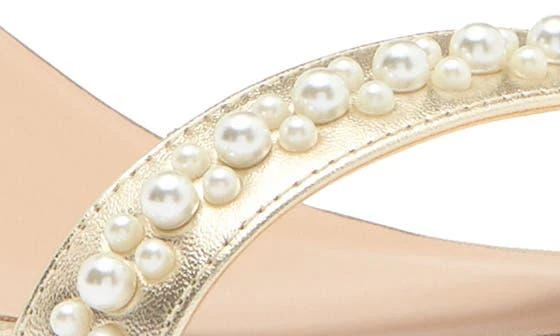 Stuart Weitzman Dancer Demipearl Sandal 6