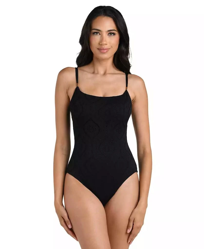 La Blanca Women's Mantra Medallion One-Piece Swimsuit 1