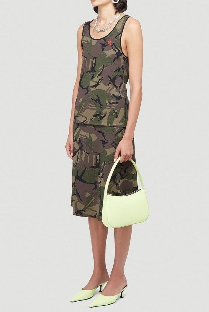 Kwaidan Editions Kwaidan Editions Camouflage Print Tank Top 4