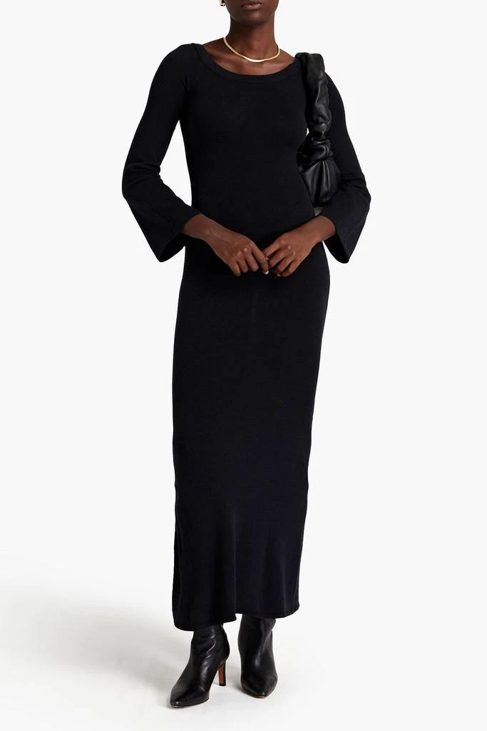 a line dress gown Lady Black Tie - Kimberly Gown - Chiffon A-line Dress With Scarf