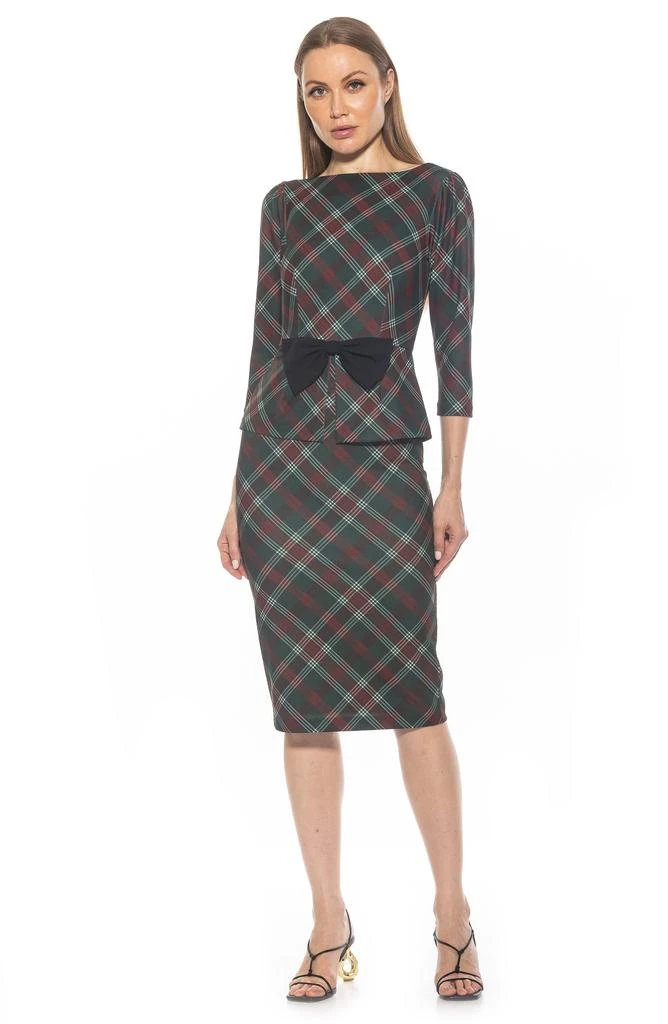 ALEXIA ADMOR Joyce Sheath Midi Dress 7