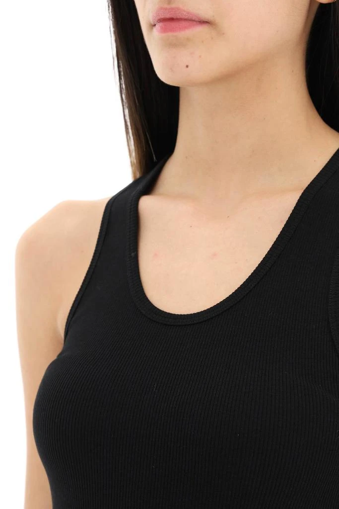 WARDROBE.NYC Ribbed Cotton Tank Top 4