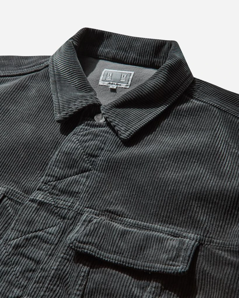 Cav Empt Men's 8W Cord Trucker Jacket Grey 3