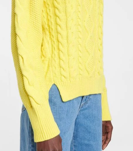 Stella McCartney Cable-knit cotton-blend sweater 5