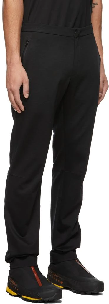 ZEGNA Black Outdoor Capsule Techmerino™ Wool Sweatpants 2