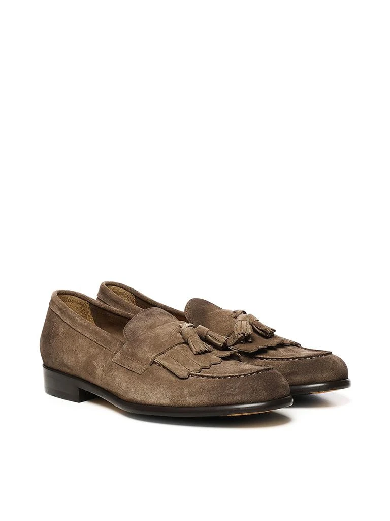 DOUCAL'S Suede Moccasin With Tassels And Fringe 3