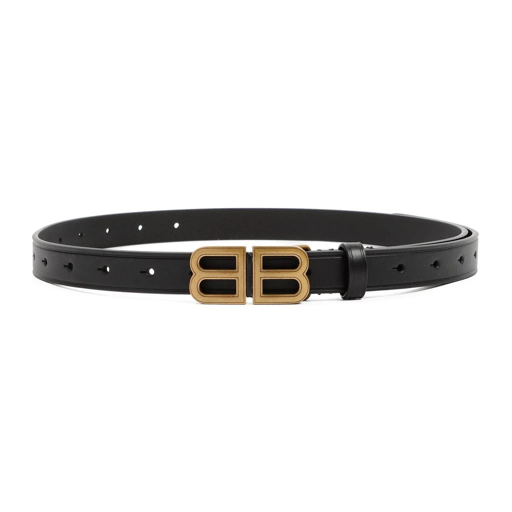 Balenciaga Balenciaga Hourglass BB Logo Buckle Belt 1