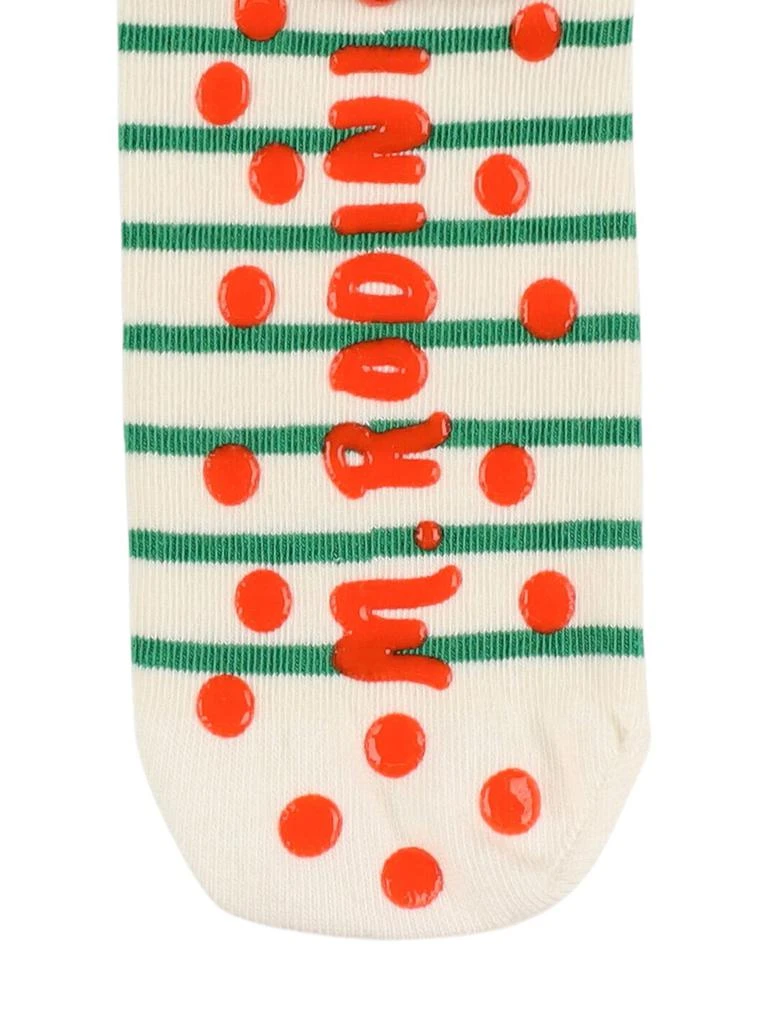 Mini Rodini Pack Of 3 Cotton Blend Non-slip Socks 1