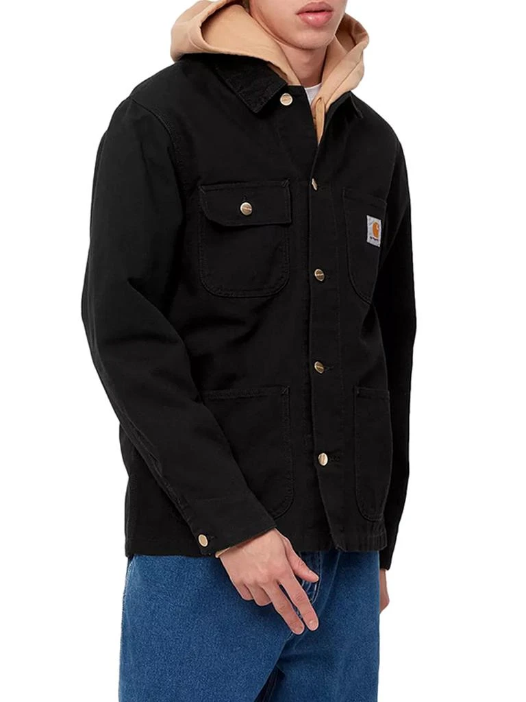 Carhartt WIP MICHIGAN DEARBORN CANVAS JACKET WITH VELVET COLLAR 3