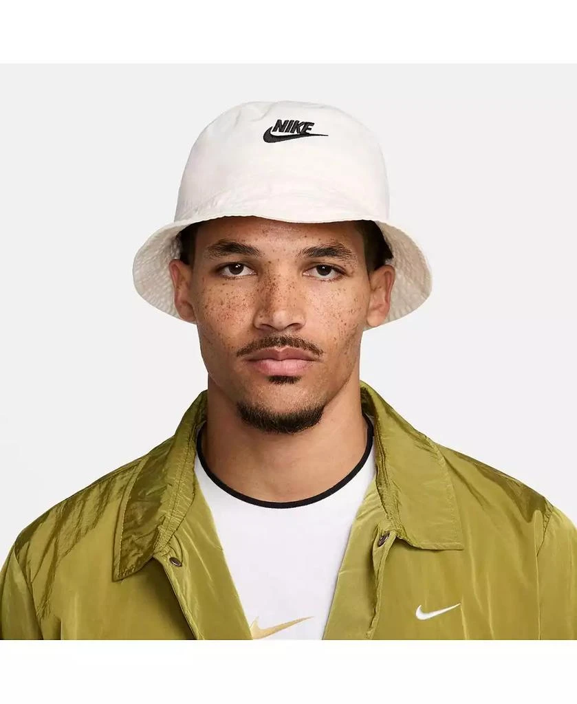 NIKE Men's and Women's Cream Apex Futura Washed Bucket Hat 1