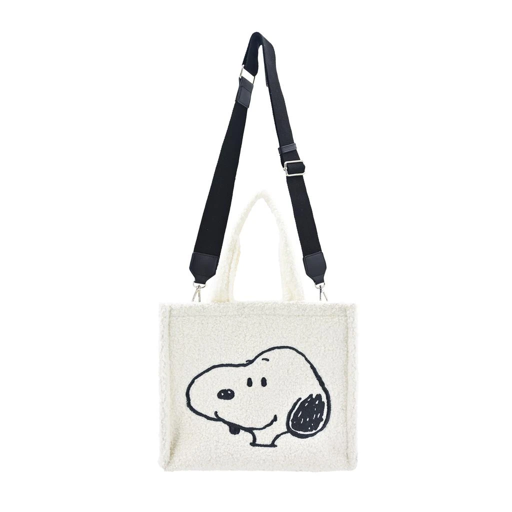 Peanuts Snoopy & Woodstock Sherpa Mini Tote 2